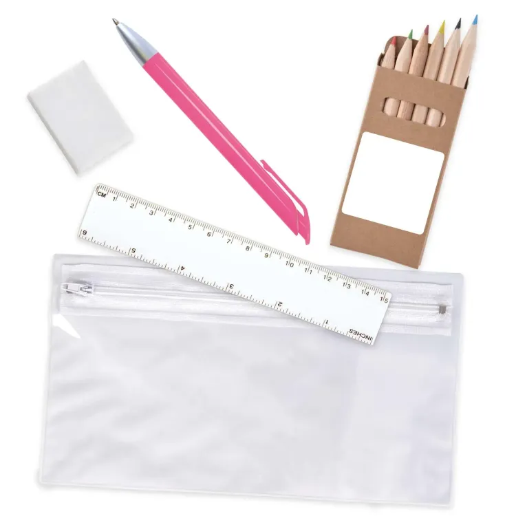 Vibe Stationery Set - Pink