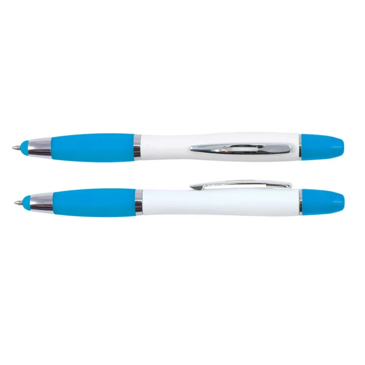 Viva Stylus Pen & Highlighter  - Light Blue