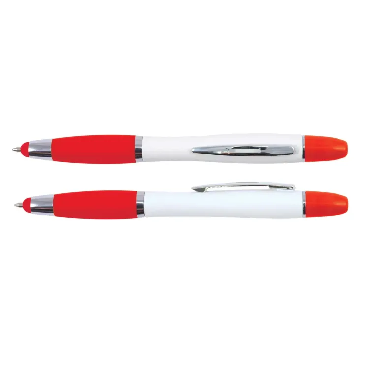 Viva Stylus Pen & Highlighter  - Red