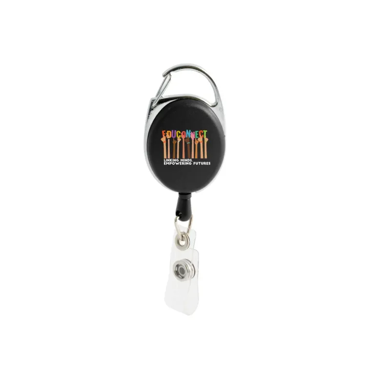 Premium Retractable ID Badge Holder - Digital Print