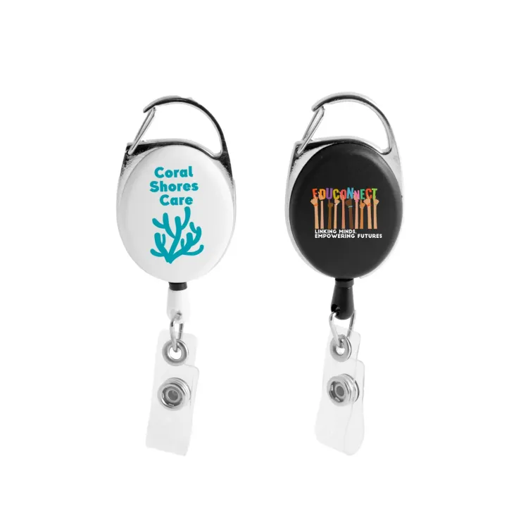 Premium Retractable ID Badge Holder - Premium Retractable ID Badge Holder