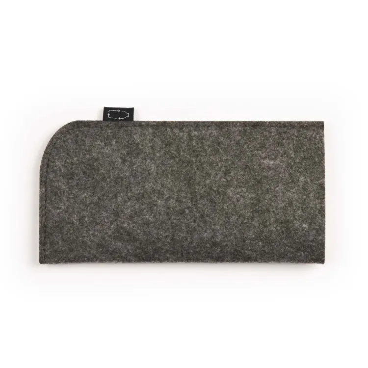 Montana RPET Felt Sunglass Pouch - Grey