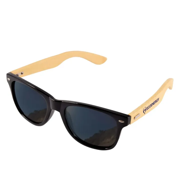 Bamboo Sunglasses - Angle