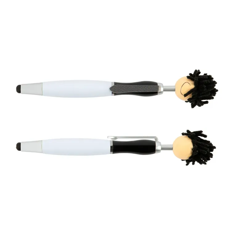 Mop Top Pen / Stylus  - Black