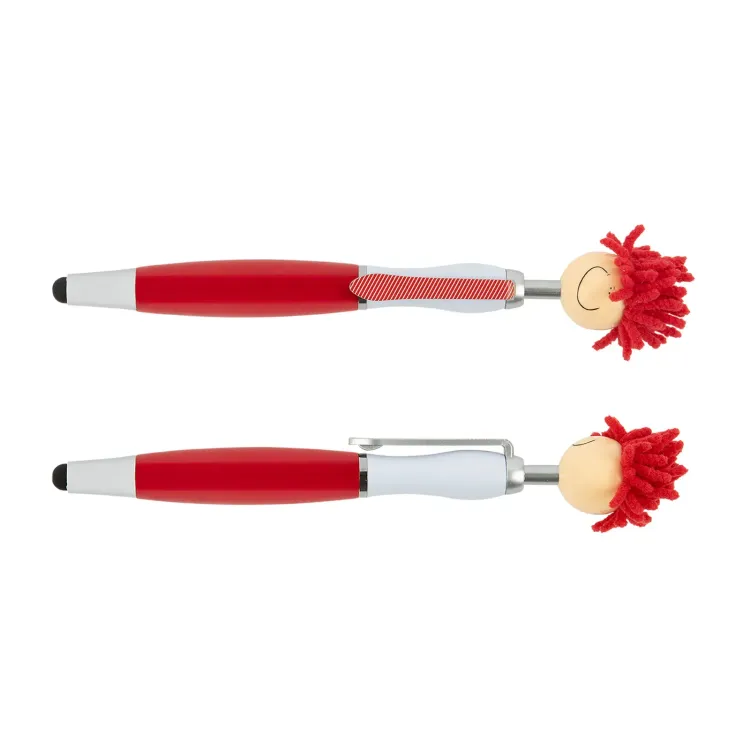 Mop Top Pen / Stylus  - Red