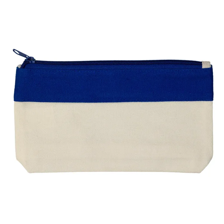 Adore Pencil Case - Natural/Blue