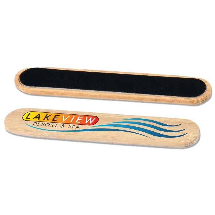 Pamper Bamboo Nail File - Angle