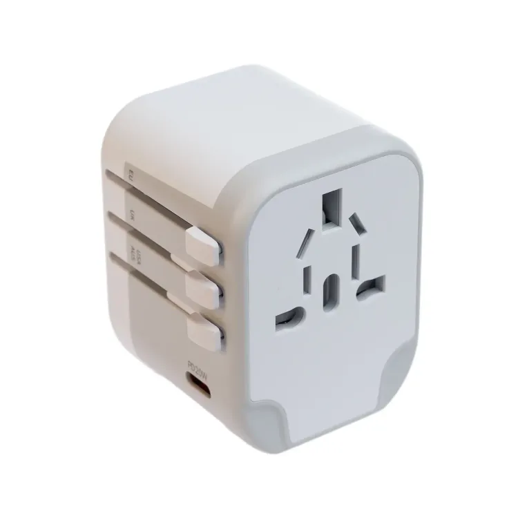 Travel Adaptor - Slider Side Angle