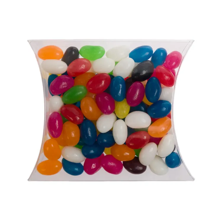 Assorted Colour Mini Jelly Beans in Pillow Pack - Clear Assorted 2