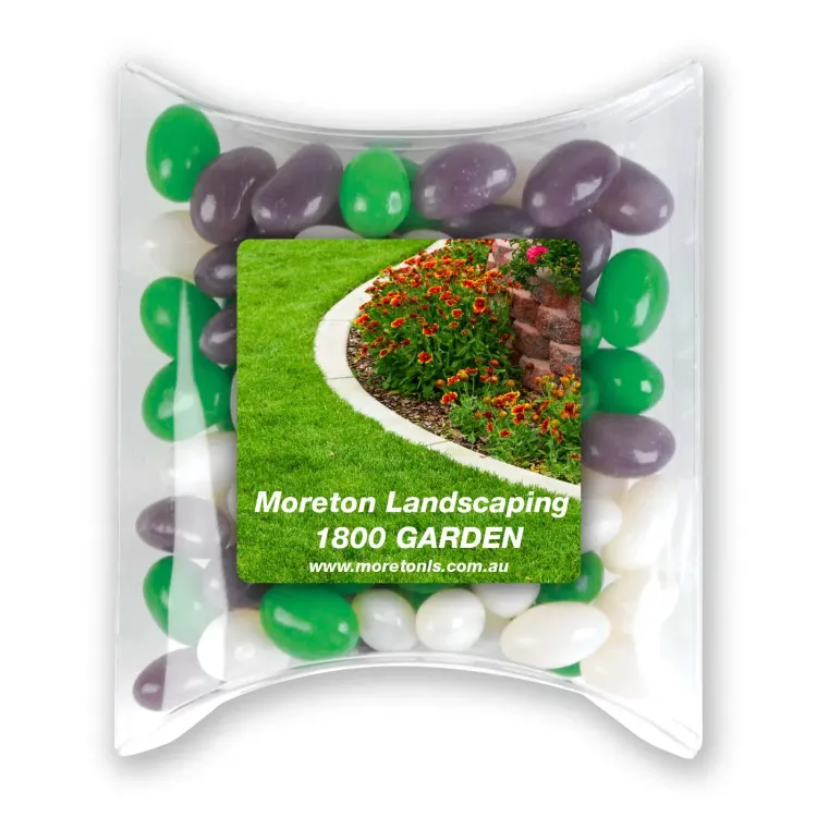 Corporate Colour Mini Jelly Beans in Pillow Pack - Corporate Colour Mini Jelly Beans in Pillow Pack