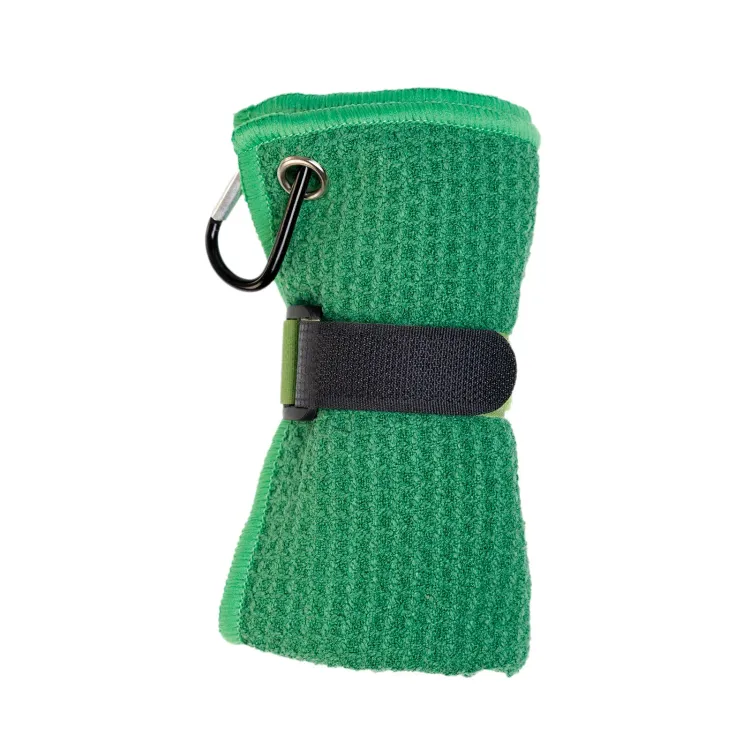 Rhino Travel Towel - Green Rolled
