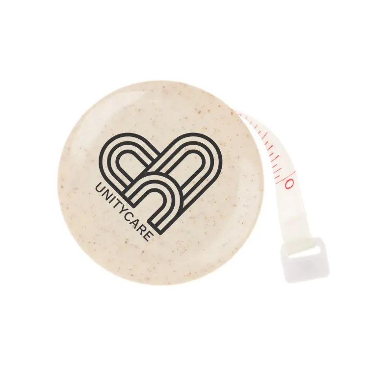 Tornado Wheat Fibre Tape Measure - Pad Print