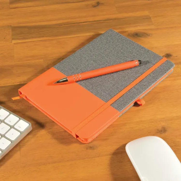 Venture Bondi Notebook / Austin Pen - Orange