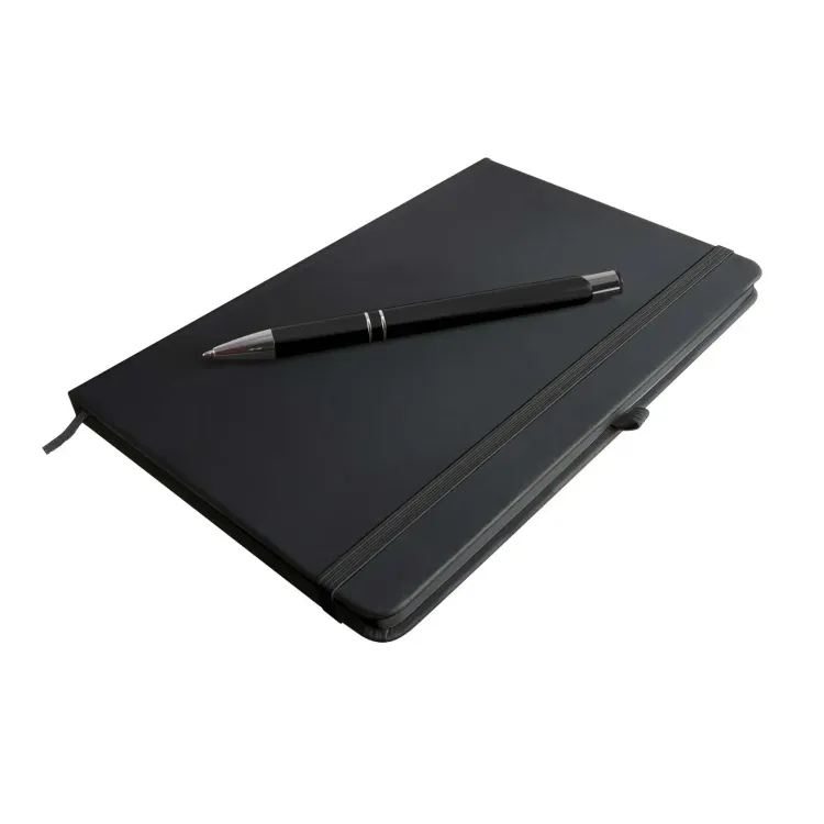 Venture Supreme Notebook / Napier Pen - Black