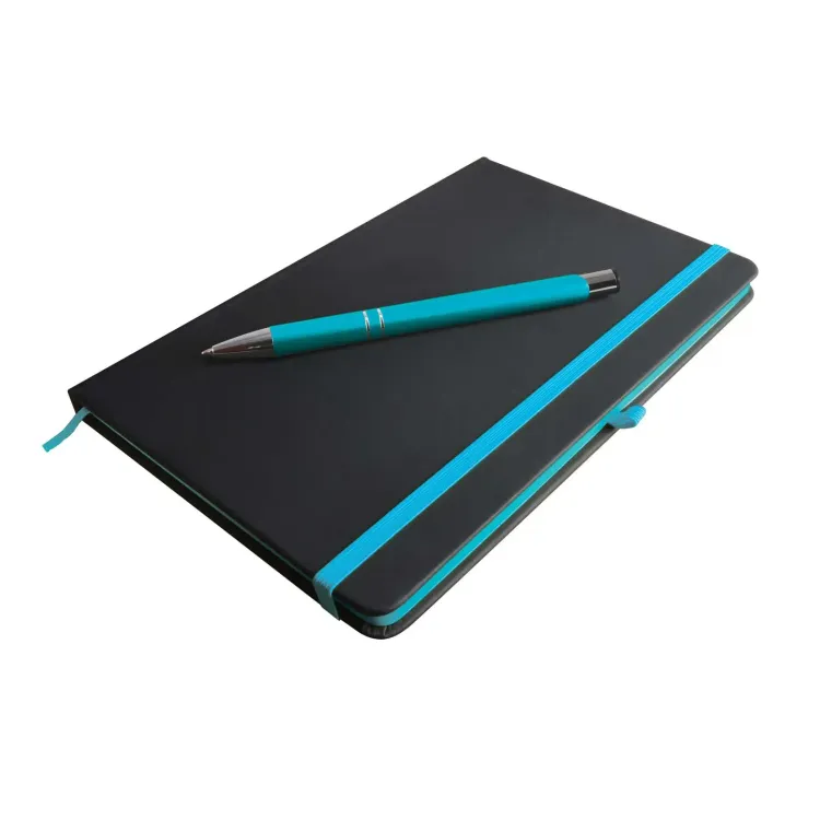 Venture Supreme Notebook / Napier Pen - Light Blue