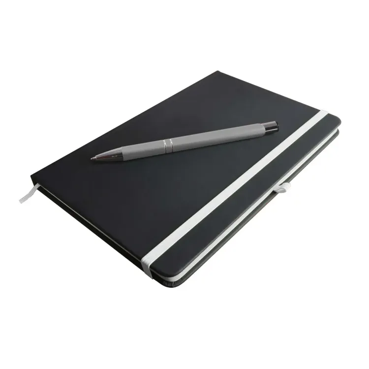 Venture Supreme Notebook / Napier Pen - Silver