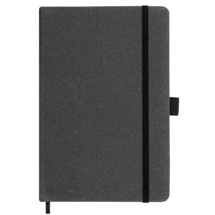 Astro Hard Cover Recycled Leather Notebook  - Undecorated