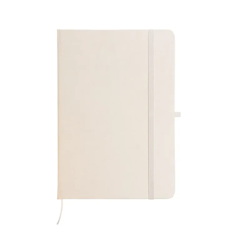 Venture Snowy A5 Notebook - Book with Strap in Use