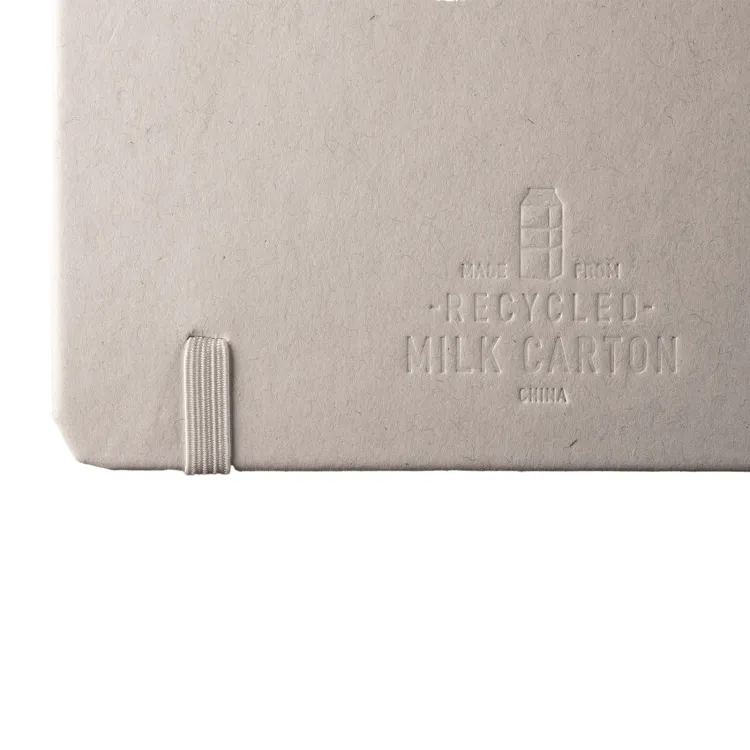 Venture Snowy A5 Notebook - Milk Carton Message