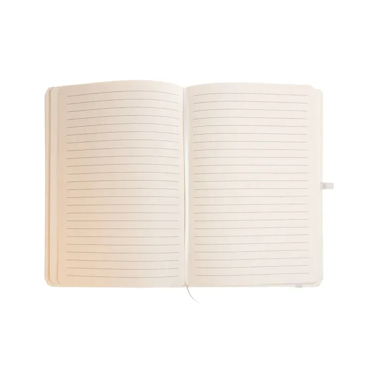 Venture Snowy A5 Notebook - Open Book