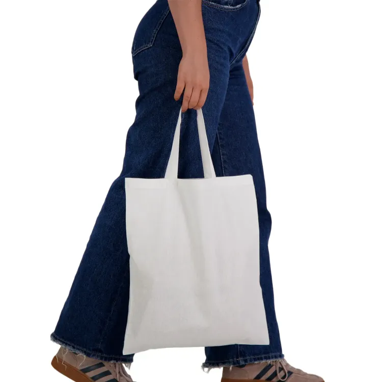 Coloured Cotton Short Handle Tote Bag - Lifestyle 3