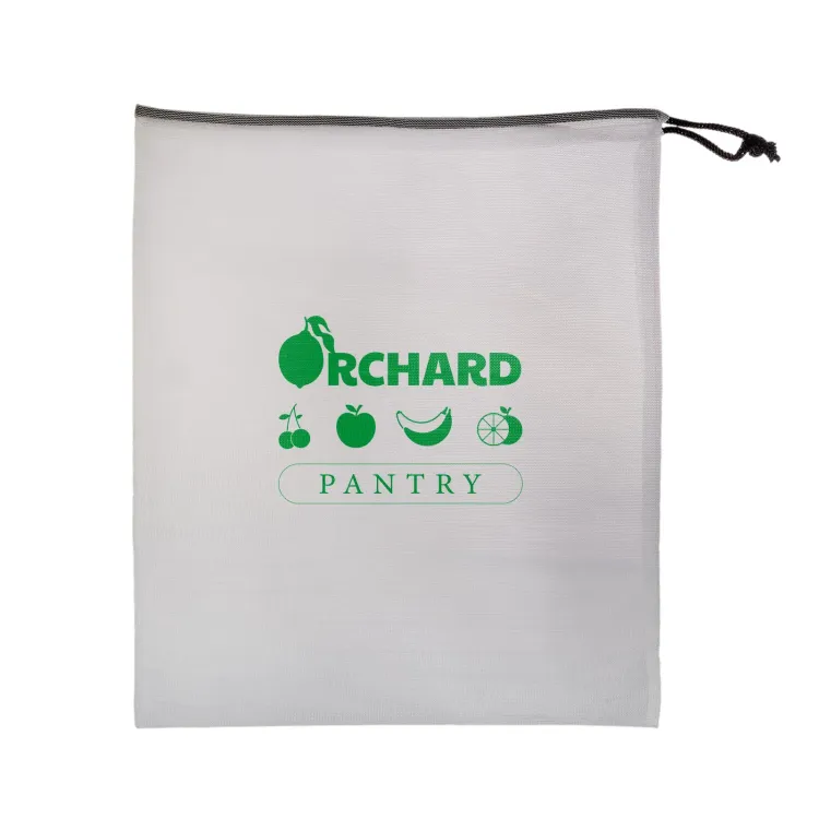 Harvest Produce Bags in Pouch - Screen Print on Mesh