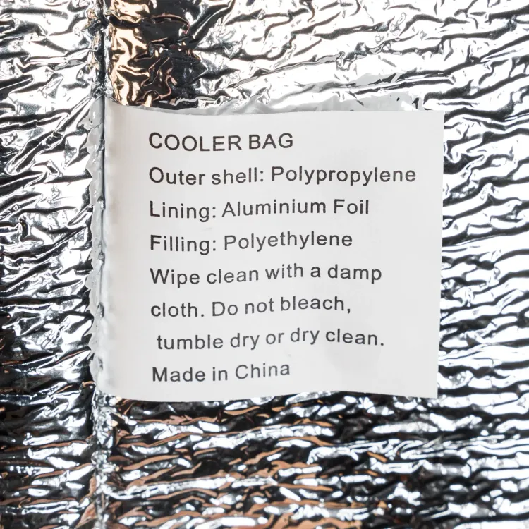 Tundra Cooler / Shopping Bag - Care Instructions