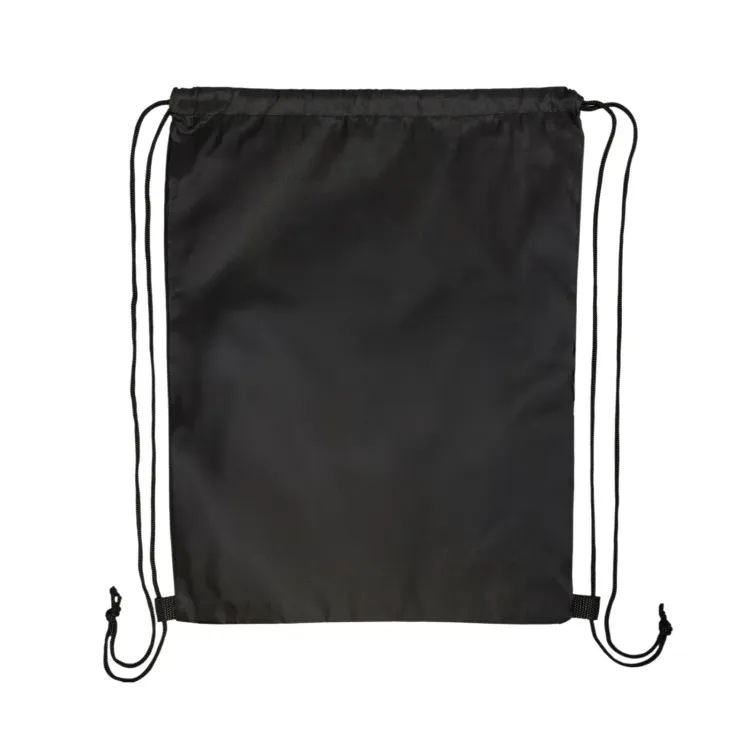 Pronto Drawstring Backpack - Black