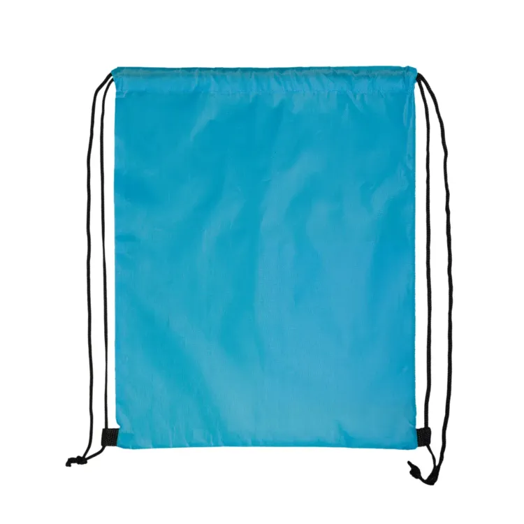 Pronto Drawstring Backpack - Light Blue