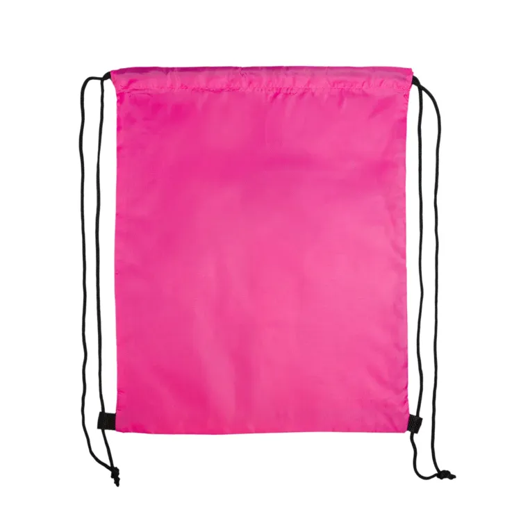 Pronto Drawstring Backpack - Pink