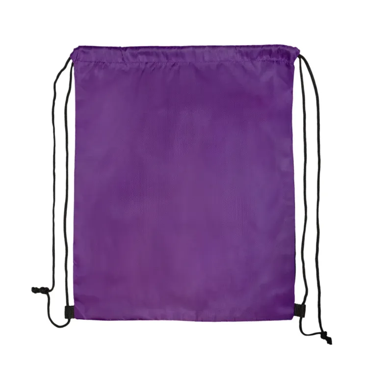 Pronto Drawstring Backpack - Purple