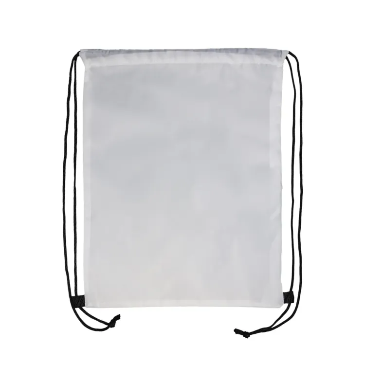 Pronto Drawstring Backpack - White
