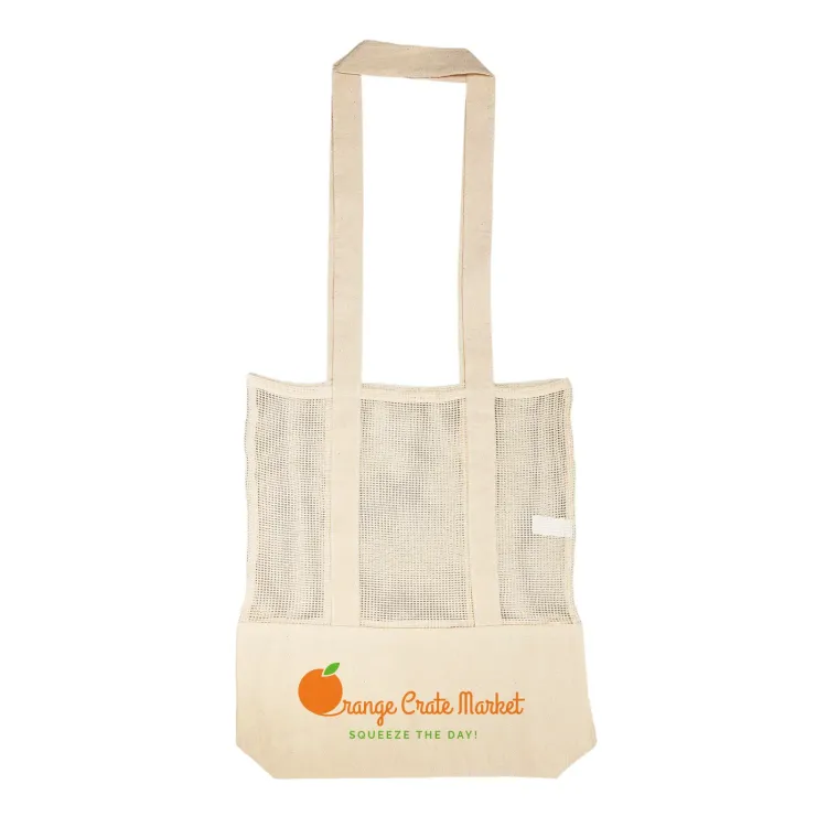 Scoot Calico / Mesh Tote Bag - Digital Transfer