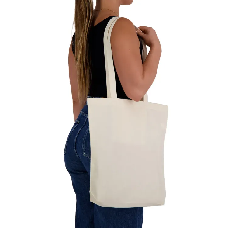 City Shopper Folding Calico Bag (LH) - Lifestyle 2