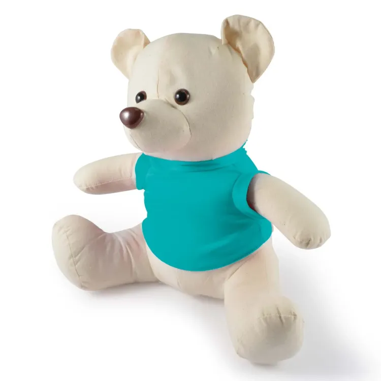The Original Signature Calico Bear - Aqua