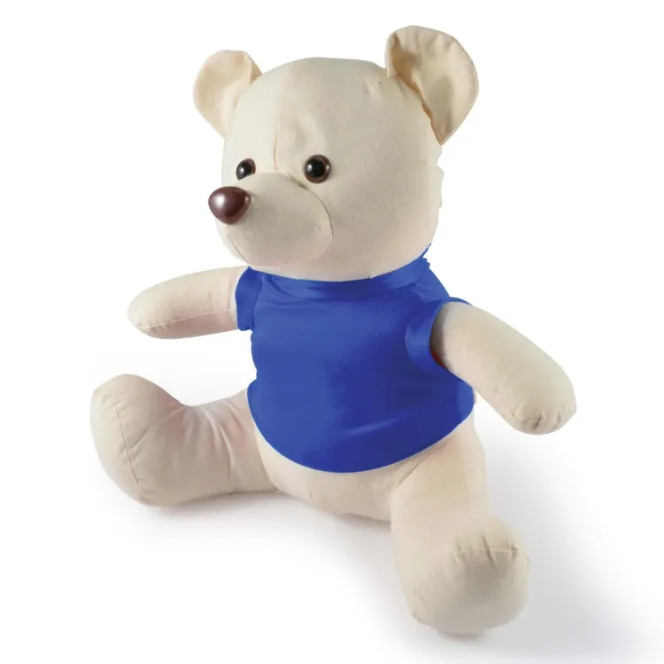 The Original Signature Calico Bear - Natural/Blue