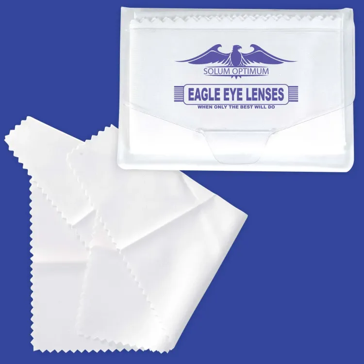 White Microfibre Lens Cloth - White Microfibre Lens Cloth