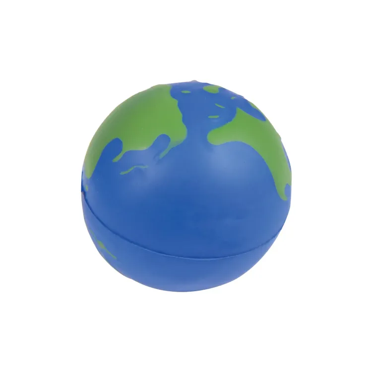 2 Colour World Globe Stress Reliever - Blue/Green