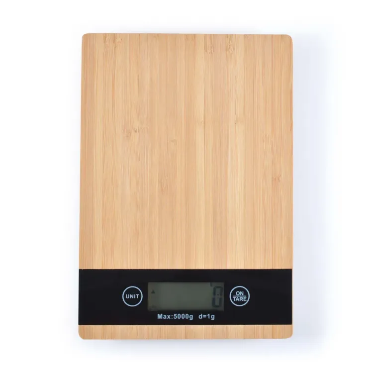 Hercules Kitchen Scales - Bamboo