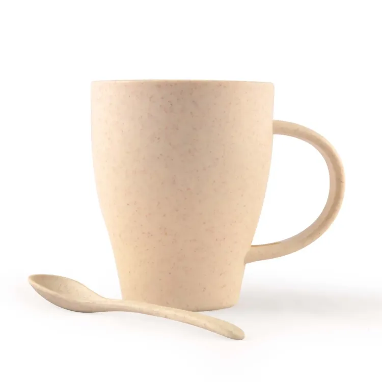 Avenue Wheat Fibre Cup and Spoon - Wheat Fibre