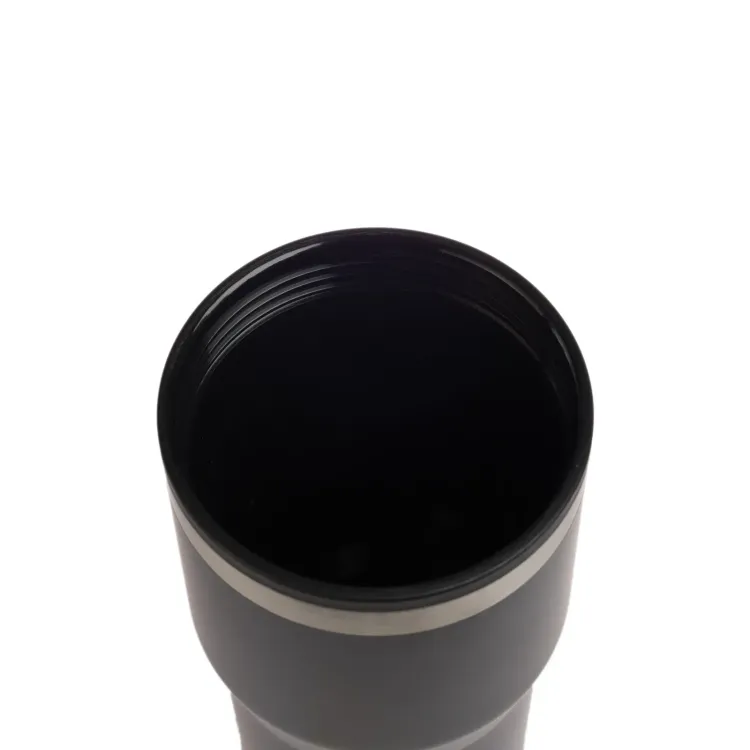Faith Steel Tumbler - Inside of Cup Black