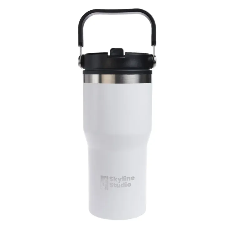 Faith Steel Tumbler - Laser Engrave White