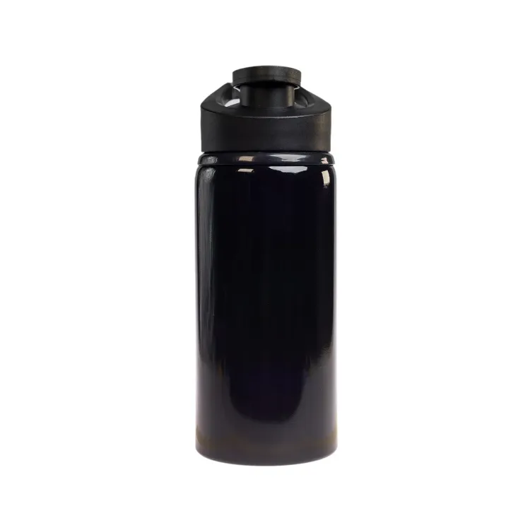 Amore 500ml Junior Bottle - Free Flow Lid - Black 2