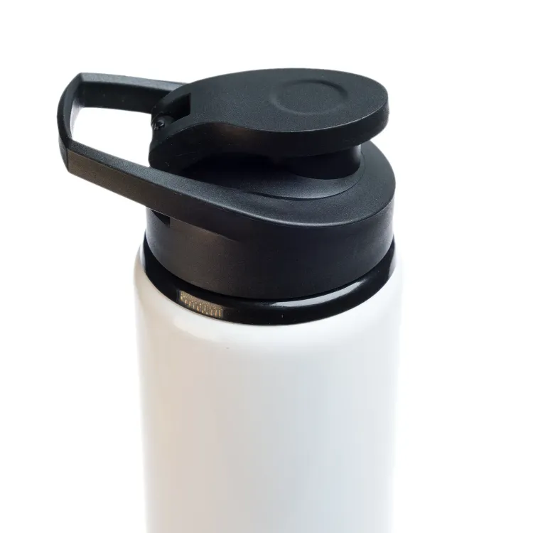 Amore 500ml Junior Bottle - Free Flow Lid - White Lid Closed