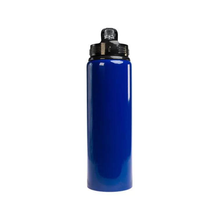 Amore 750ml Bottle - Flip Straw Lid - Dark Blue 3