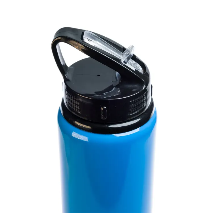 Amore 750ml Bottle - Flip Straw Lid - Light Blue 2