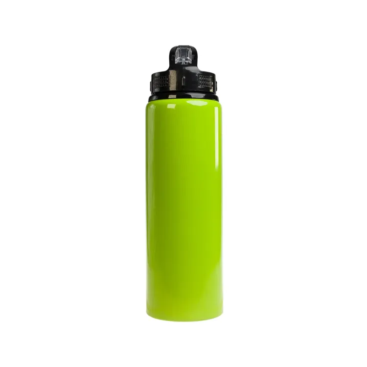 Amore 750ml Bottle - Flip Straw Lid - Light Green 3