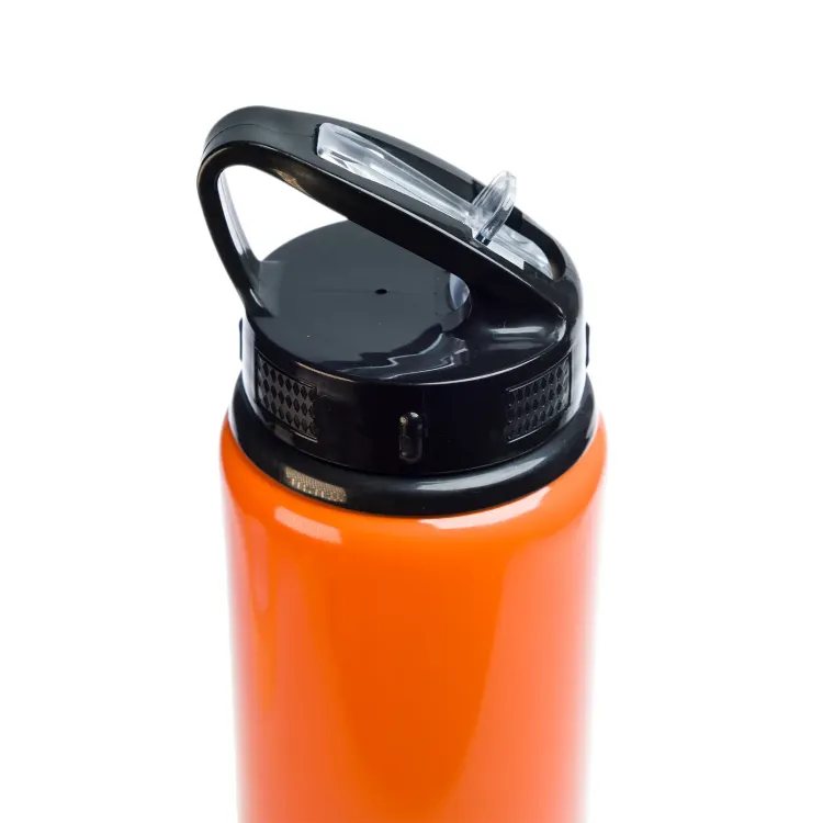 Amore 750ml Bottle - Flip Straw Lid - Orange 2