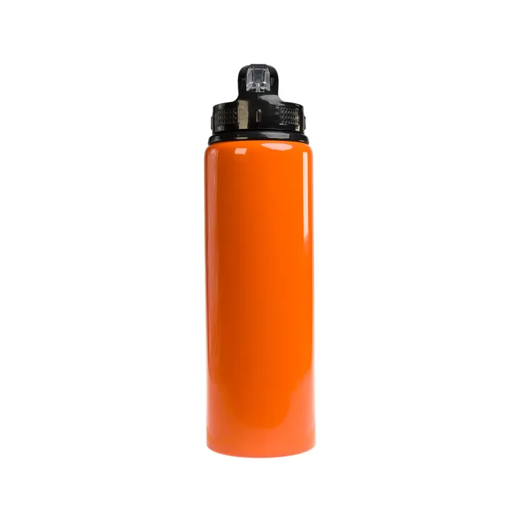 Amore 750ml Bottle - Flip Straw Lid - Orange 3