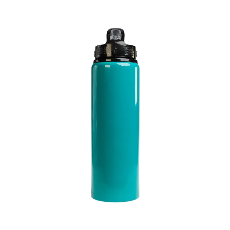 Amore 750ml Bottle - Flip Straw Lid - Teal 3
